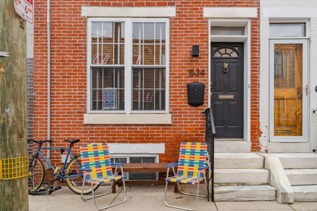 Bedroom In Thoughtfully Decorated East Passyunk Home Philadelphia Dış mekan fotoğraf